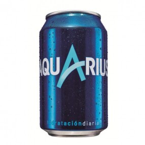 AQUARIUS sabor limon lata 33 cl
